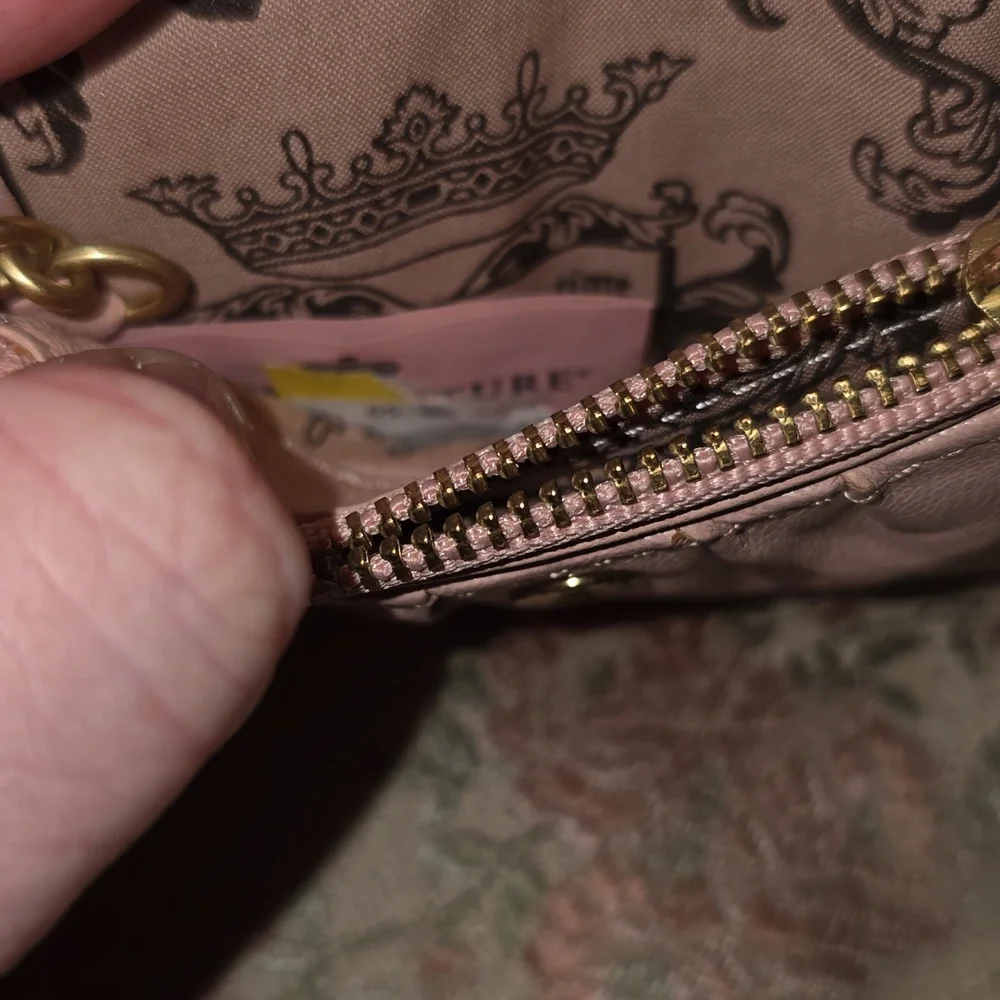 Vintage NWT PINK Juicy couture MINI wallet KEYCHAIN - Picture 7 of 7